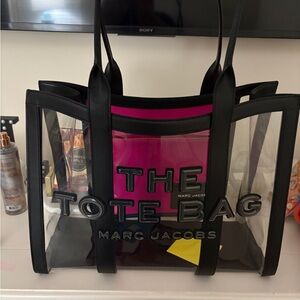 Marc Jacobs Clear LARGE Tote